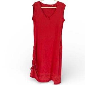 Toad & Co Muse Dress Sz Large Orange